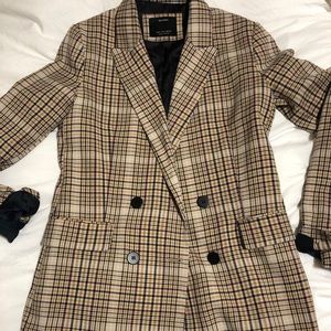 Plaid Blazer